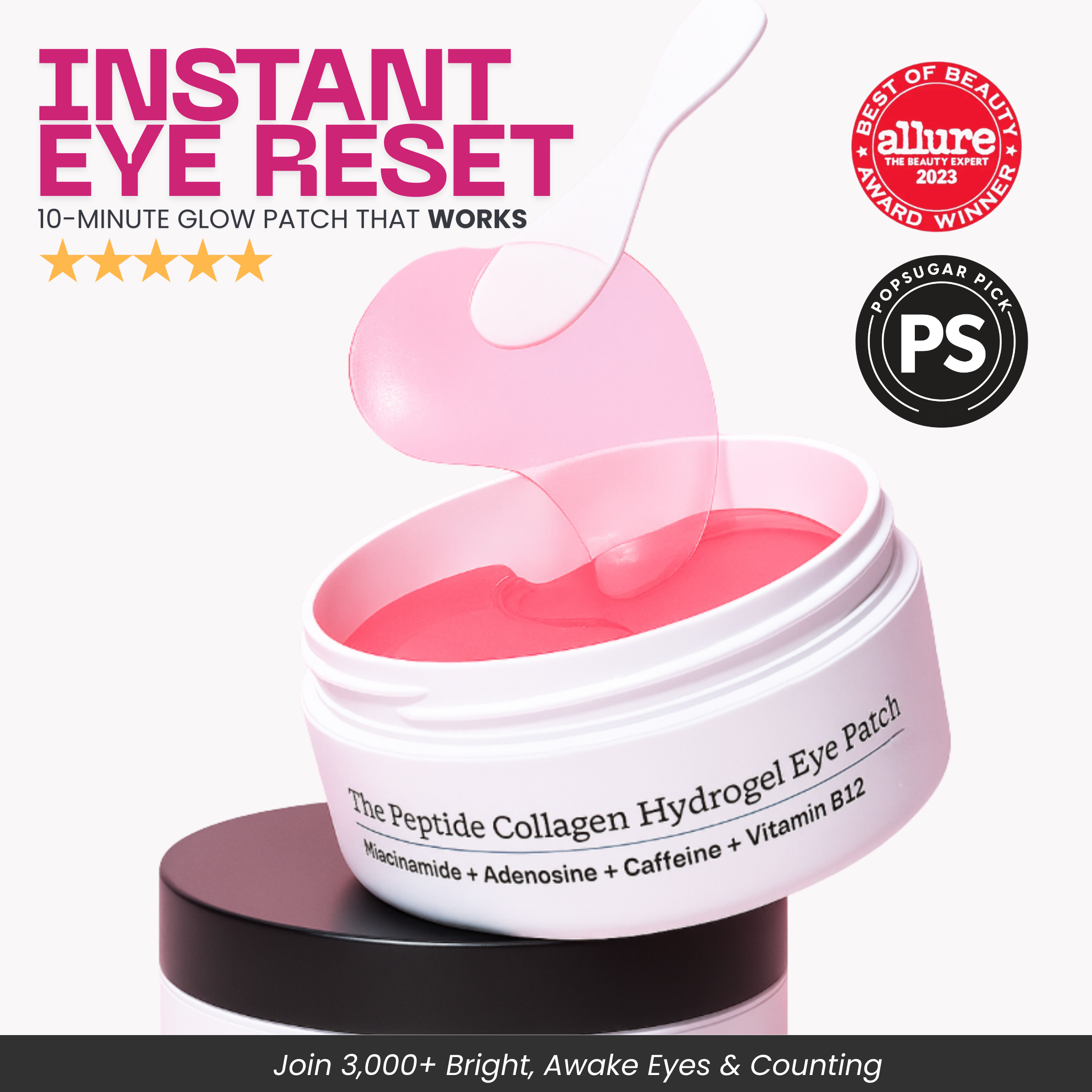 The Peptide Collagen Hydrogel Eye Patch